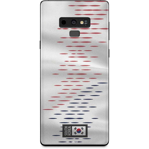 South Korea Soccer Flag Galaxy Note 9 Skin